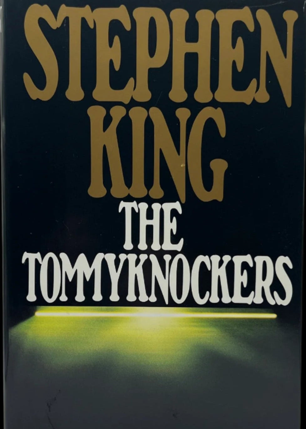 Stephen King Autographed Tommyknockers Signed Inscribed Slipcase Edition JSA w/full letter of authenticity